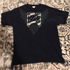 Mens Linkin Park Minutes to Midnight Concert Tee Size XL